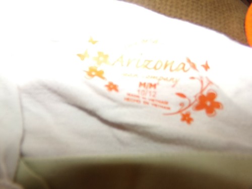 1 LOT OF 2 GIRLS MEDIUM TANKTOP/1 NWT CHEROKEE PINK FLOWERS /1 ARIZONA ORANGE DE - Picture 6 of 6