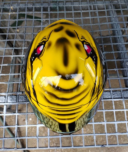 Custom Airbrushed Motorcycle Helmet - Picture 6 of 12