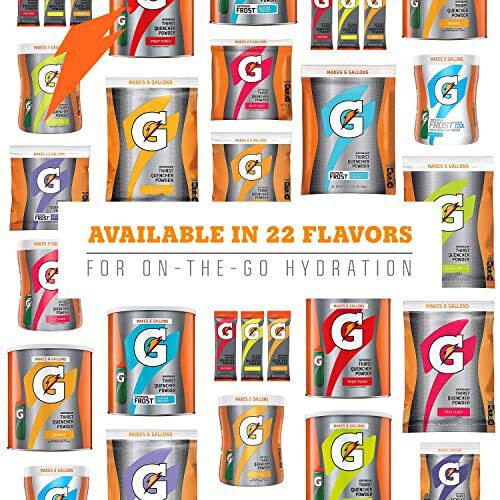Gatorade Thirst Quencher Powder, Fruit Punch, 76.5 oz Canister Makes 9 Gallons - Picture 4 of 10