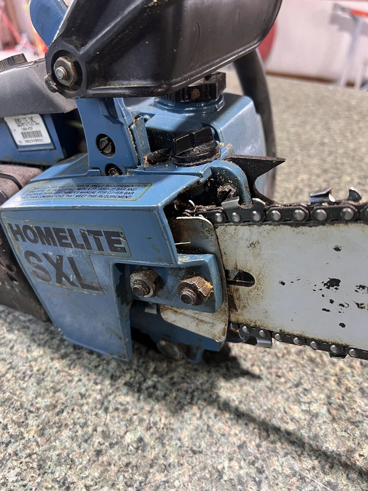 Homelite Old Blue Limited Edition SXL Model 30th Anniversary Chainsaw - Image 4 of 4