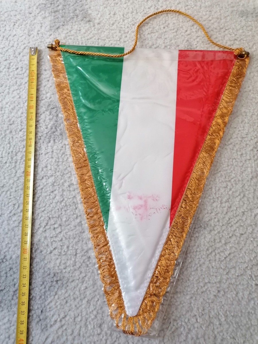 Fanion Venezia FC - Dimension 9x11cm, Club Italien, Origine Italie, Pour Supporteurs
