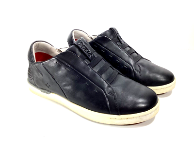 Kizik Vegas Black Leather Mens 8.5 M Handsfree Slip On  display picture 2