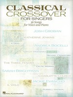 Classical Crossover For Singers Piano Vocal Sheet Music 36 Pop Songs Book Classical Crossover For Singers Piano Vocal Sheet Music 36 Pop Songs Book