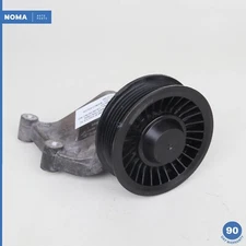 2015 Jaguar X250 XF Engine Lower Belt Idler Pulley Bracket w/ Pulley OEM