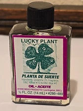 Indio Products Lucky Plant Planta De Suerte Oil Aceite Spiritual .5 oz '99