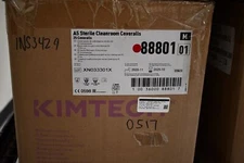 NEW Kimberly Clark Kimtech 88801 A5 Sterile Cleanroom Coveralls MEDIUM 25/Pack