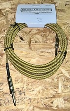 Musician's Gear Standard Instrument Cable Tweed 20 ft. Gold - NEW H2B3