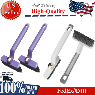 Multi-Function Rotating Crevice Cleaning Brush for Bathroom, Brush for Household