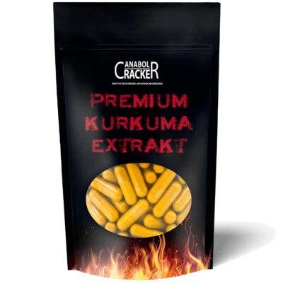 ANABOL CRACKER 300 CAPSULE CURCUMA PREMIUM - Curcuma - Biopeperina + Pepe Nero / Zenzero