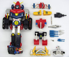 Vintage 1982 Bandai Godaikin Dx Combattra Battle Figure w/ Acessories