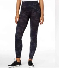 Spanx NWT Look at Me Now High-Waisted Seamless Leggings black camo medium
