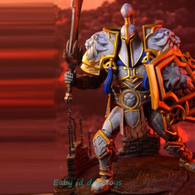 WOW The Alliance King of Stormwind Footman Action Figure Model