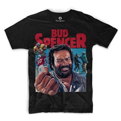 Bud Spencer - Comic Art - T-Shirt (schwarz)