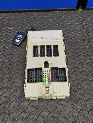 BMW 3ER F34 GT BCM 2014 KAROSSERIE STEUERGERÄT ECU - SICHERUNGSKASTEN MIT SCHLÜSSEL 9366409