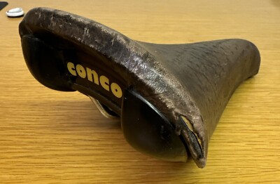 Vintage Concor Supercorsa Selle San Marco Saddle Brown Leather