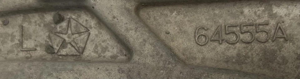 2014 - 2016 Dodge Dart Front Lower Control Arm LH Driver Side OEM 4877849AD - Image 3 of 4