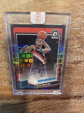 2023-24 Panini Donruss Optic Kris Murray (RC) Black Pandora Auto /25 sealed SP