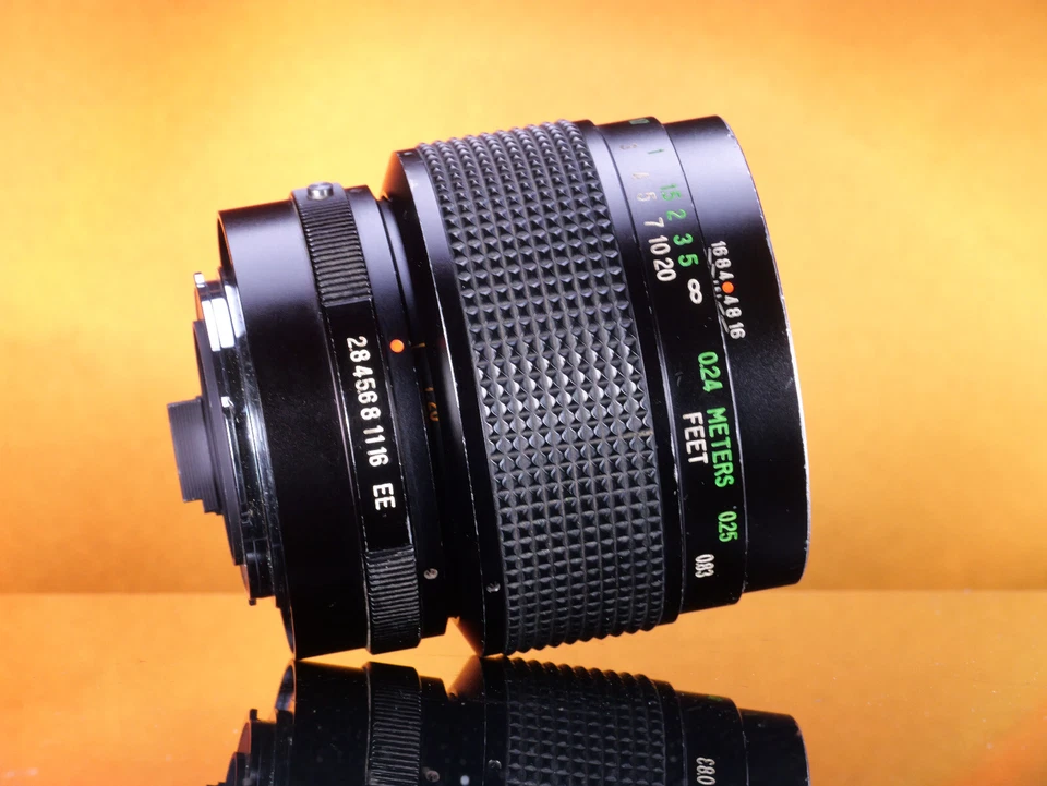 Vivitar Konica Macro Hexanon AR 55mm f/3.5 Manual Focus Lens #28504233 - Image 2 of 4