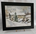 Watercolor Painting Of Covered Bridge By Artist, Keith Hoffman. — photo 3
