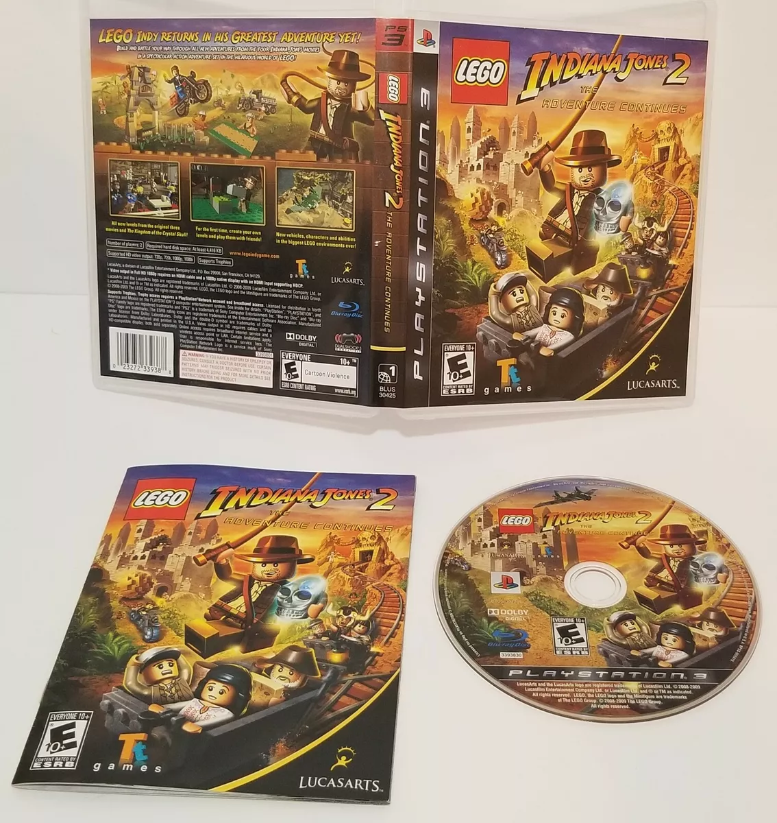 Lego Indiana Jones 2: The Adventure Continues (Xbox 360) Full HD - 1080 