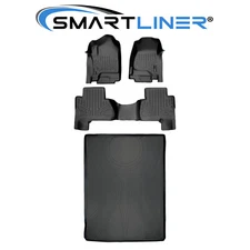 SMARTLINER Custom Fit Floor Mats Cargo Liner Set 2015-2020 Cadillac Escalade ESV