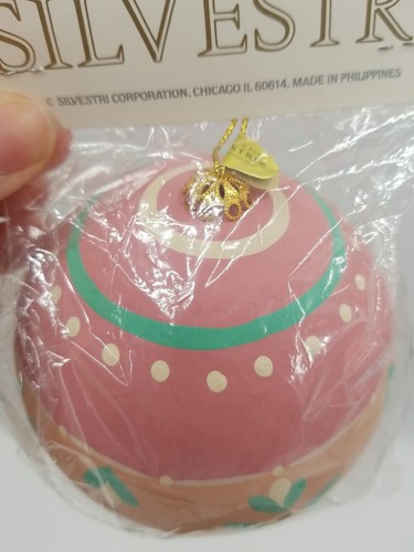 Silvestri Pastel Colors Southwestern Style Large Bulb Christmas Ornaments-3 - 第 10/13 張圖片