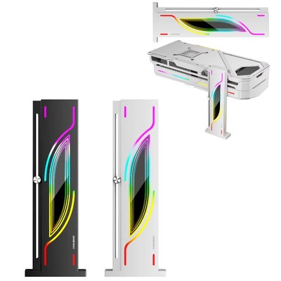 GPU Support Bracket Videokarte ARGB Vertikale Halterung Einstellbare Höhe Teile