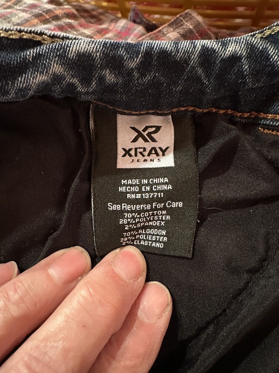 WOW! XRAY Mens Acid Wash Dark Denim Jeans Size 34/30 | eBay