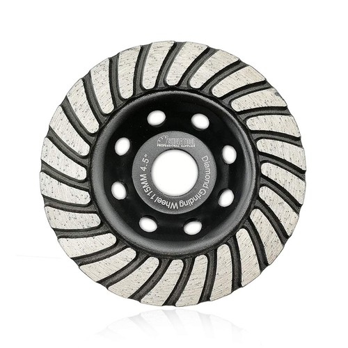 4-1/2 Inch Turbo Row Diamond Grinding Cup Wheel for Concrete Granite Marble Maso - Picture 11 of 12