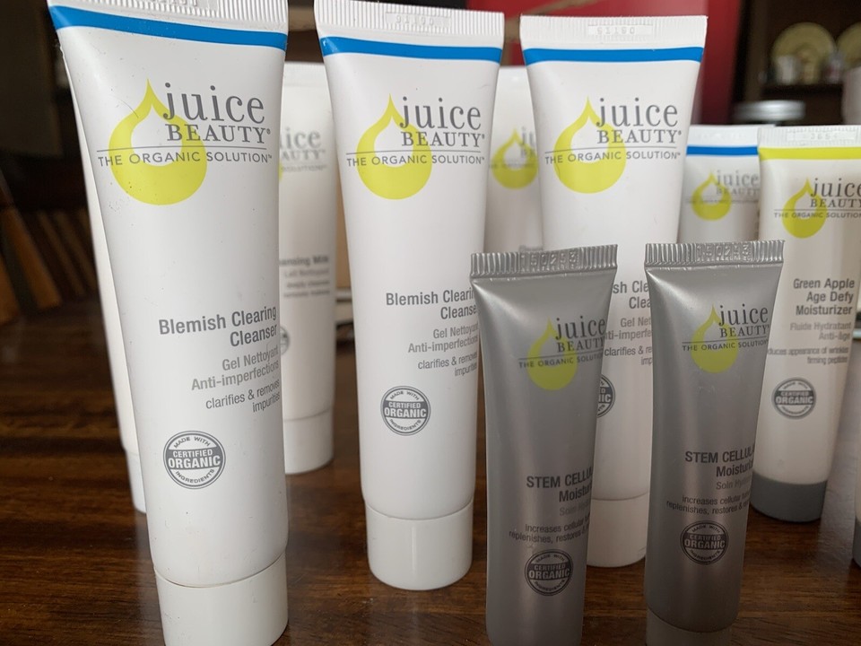 21 Juice Beauty Brightening Emulsion Stem Moisturizer Cleanser Milk