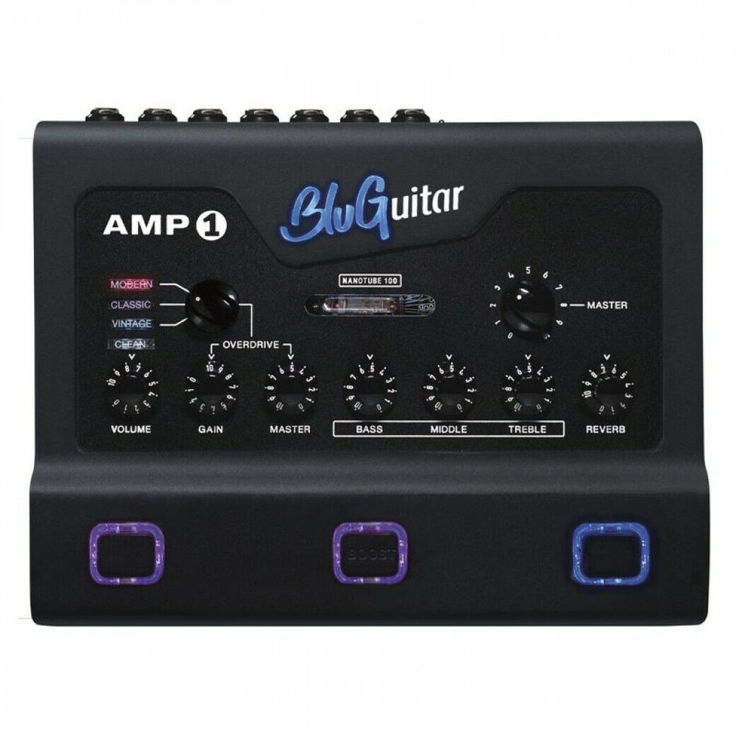 BluGuitar AMP1 Iridium Edition 100 Watt Nanotube Guitar Amp (Metal Version)
