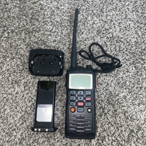 Standard Horizon HX851 Floating Handheld Marine VHF Transceiver eBay