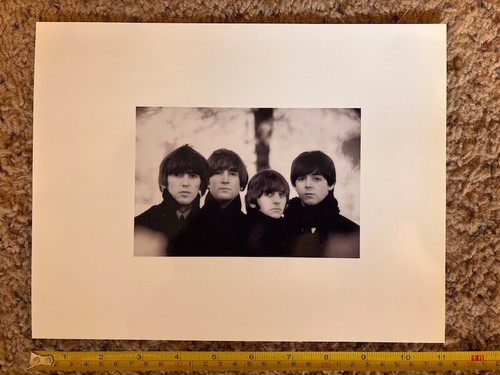 Twelve (12) Classic Vintage Beatles Photos + Copy of Original Signature Page - Picture 7 of 12
