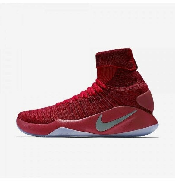 hyperdunk flyknit red