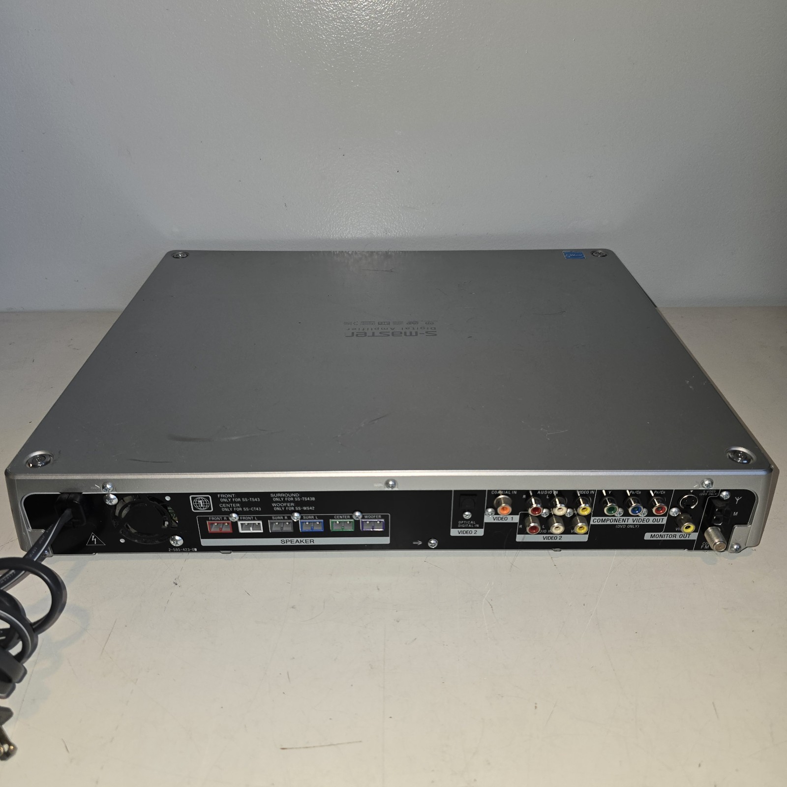 Sony S-Master HCD-FX10 5-Disc Home Theater Super Audio CD/DVD Receiver Only