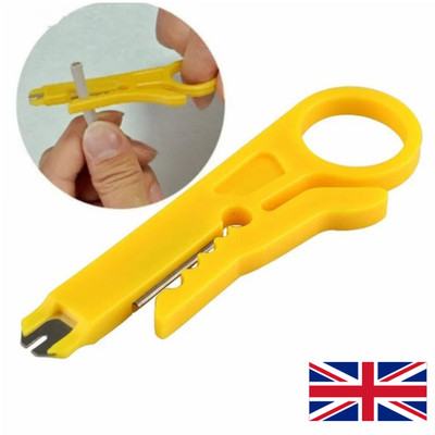 2 x Mini Abisolierzange Crimper Locher Crimpkabel Multi Tool - Kostenloser Versand