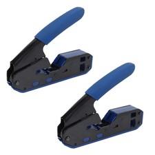 2X RJ45 Tool Crimper Rj45 Stripper for Rj45 Cat6 Cat5E Cat5 Rj11 Rj127717