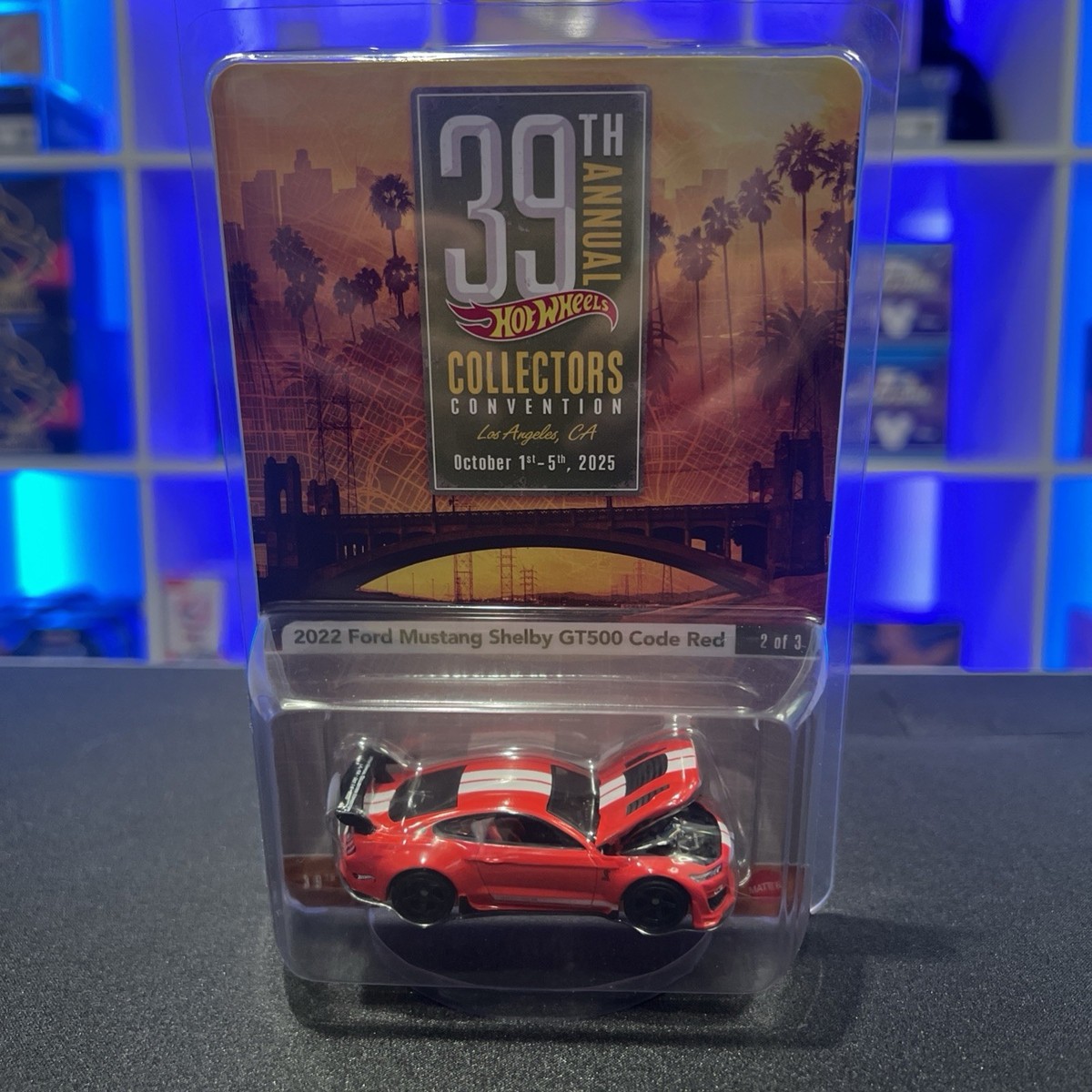 2025 Hot Wheels 39th LA Convention CA 2022 Ford Mustang Shelby
