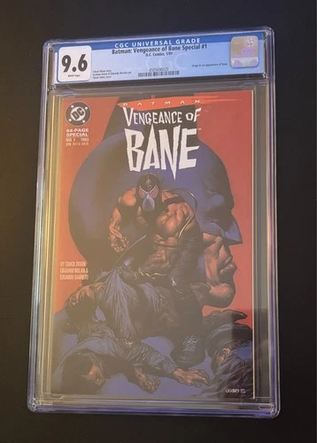 Batman: Vengeance of Bane Special #1 1993 1st Appearance of Bane CGC 9.6 GRADED