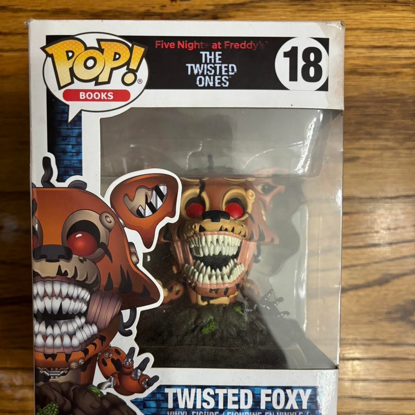 Funko Pop! FNAF Twisted Foxy The Twisted Ones 18 (Damaged Bo