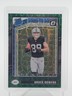 BROCK BOWERS 2024 DONRUSS OPTIC GREEN VELOCITY PRIZM RATED ROOKIE #215 A Q6591
