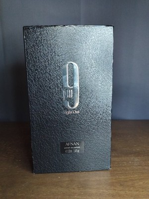 9 PM Night Out by AFNAN 3.4oz Extrait de Parfum for Men NEW SEALED BOX