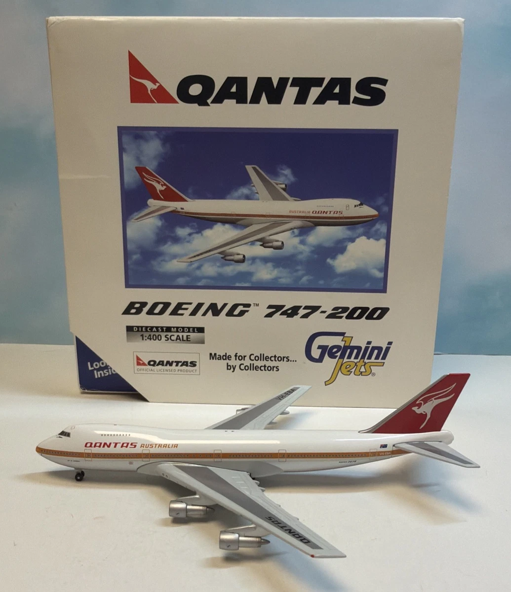 GeminiJets Boeing 747 1:400 Diecast Aircraft & Spacecraft for sale
