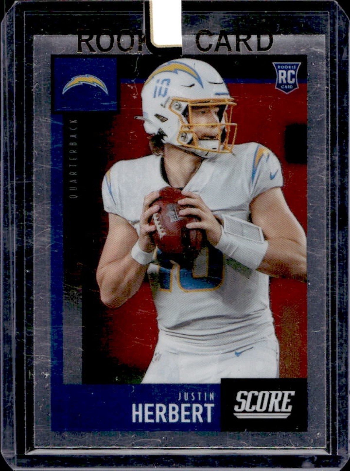 2020 Chronicles Justin Herbert Score Update Rookies RC #443 Chargers