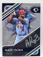 2025 Topps Diamond Icons Albert Pujols Black PolychromatINK Autograph /15 BPA-AP