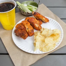 9" Coated Disposable Paper / Pizza Plates (1000/Count)