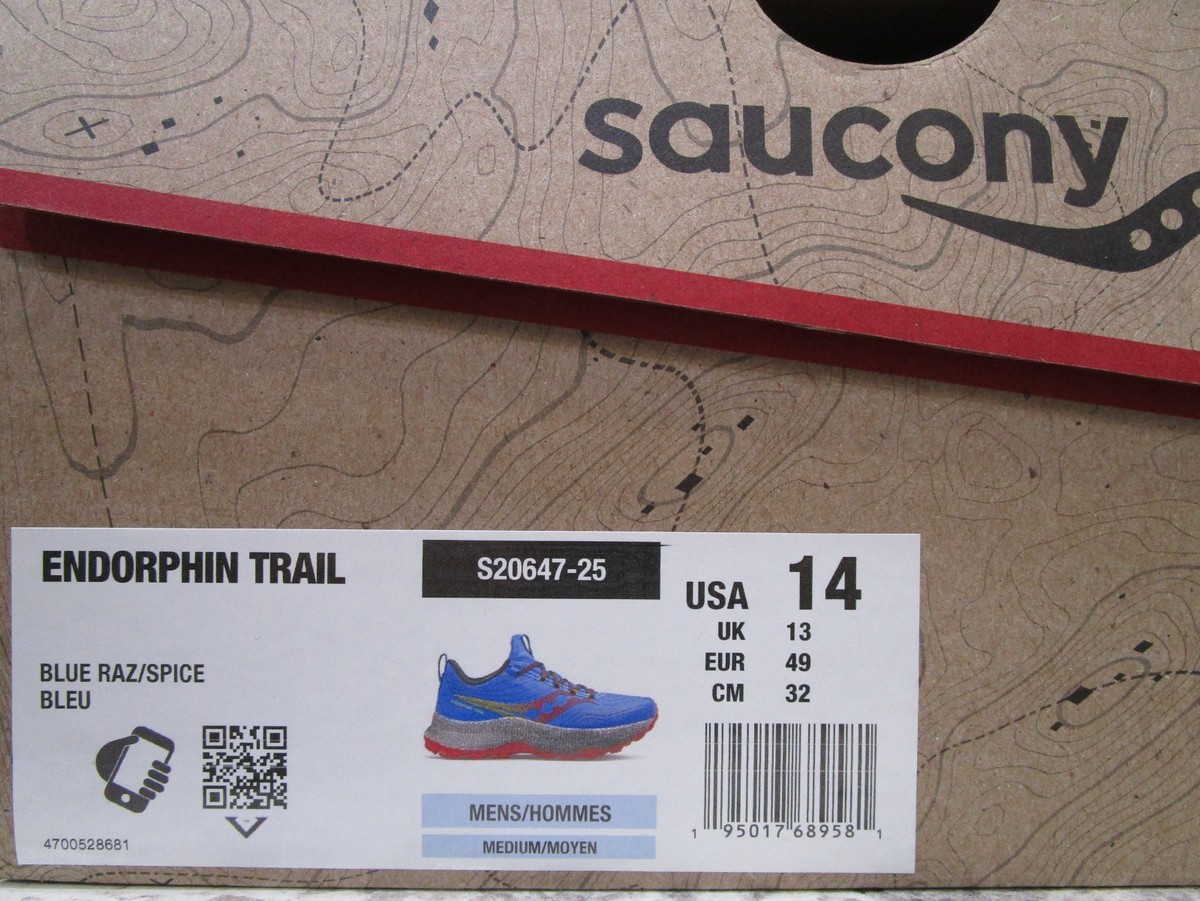 Saucony Men's Endorphin Trail [S20647-25] Running Sneaker Shoes