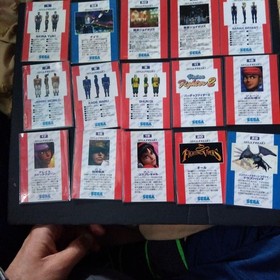 SEGA FREAKS Trading Card Set Includes Fighters Vipers 2 & Game Consoles Used
