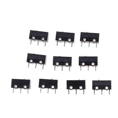 10PCS Authentic OMRON Mouse Micro Switch D2FC-F-7N Mouse Button Frettingha_YQ