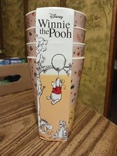 Disney Winnie the Pooh Cups Set Of 4, NWT